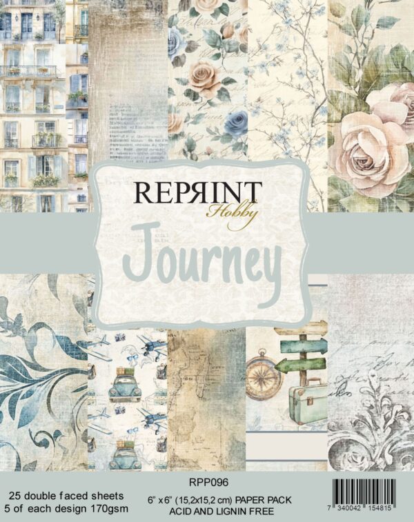 Reprint - Journey Collection 6x6 Blokk