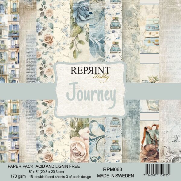 Reprint - Journey Collection 8x8 Blokk