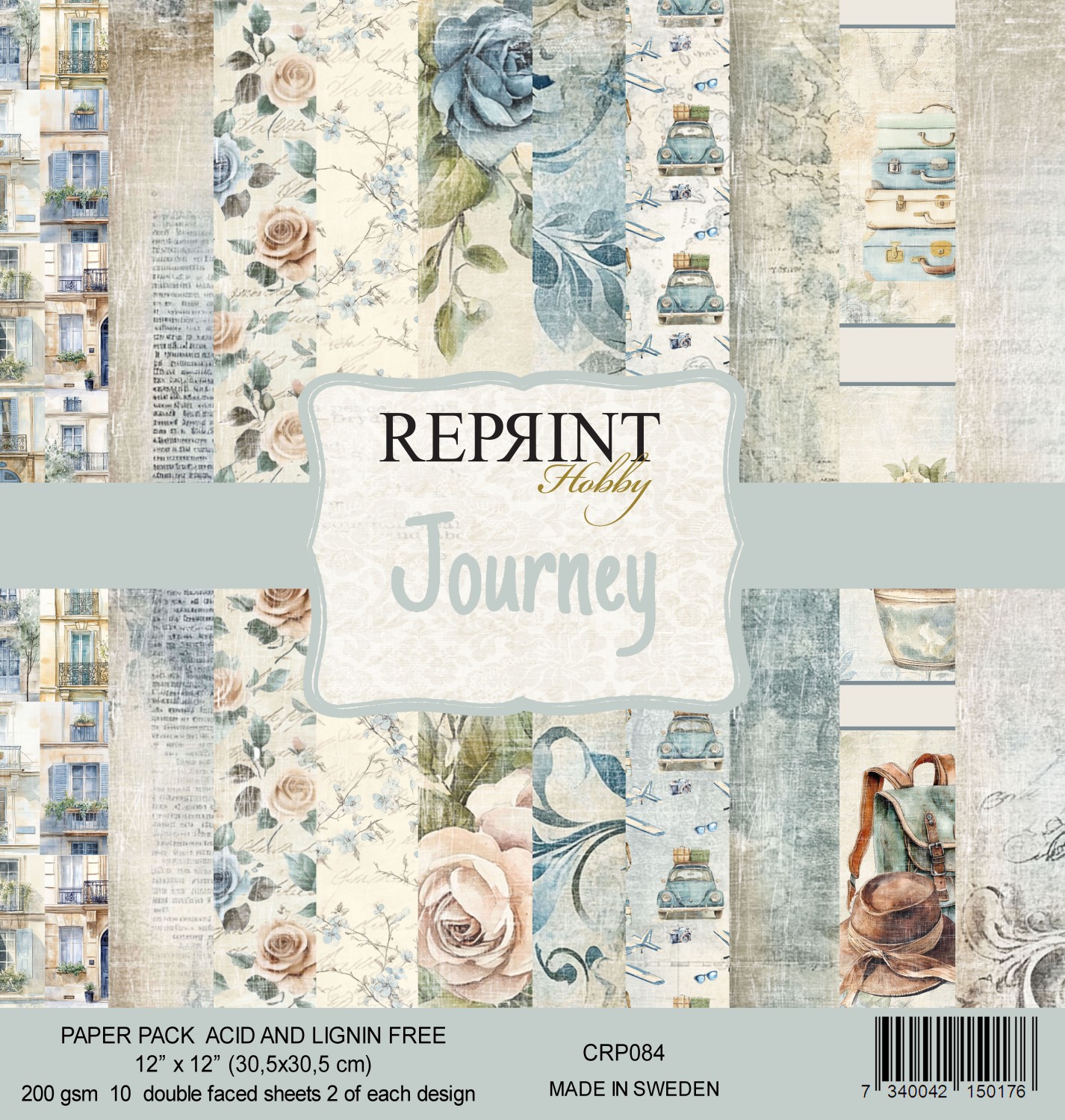 Reprint - Journey Collection 12x12 Blokk - Bilde 1