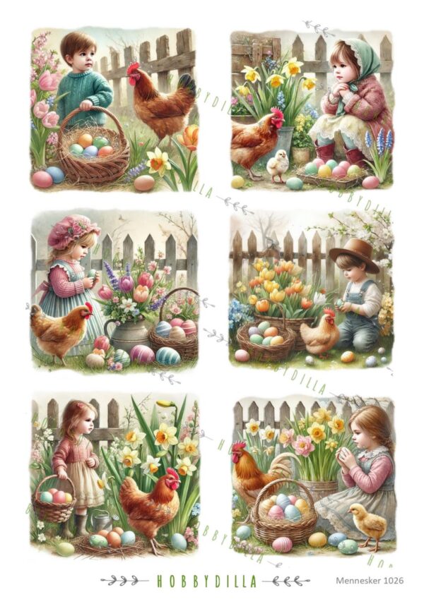 15327.jpg Rispapir A4 Barn 1026 PÃ¥ske, barn