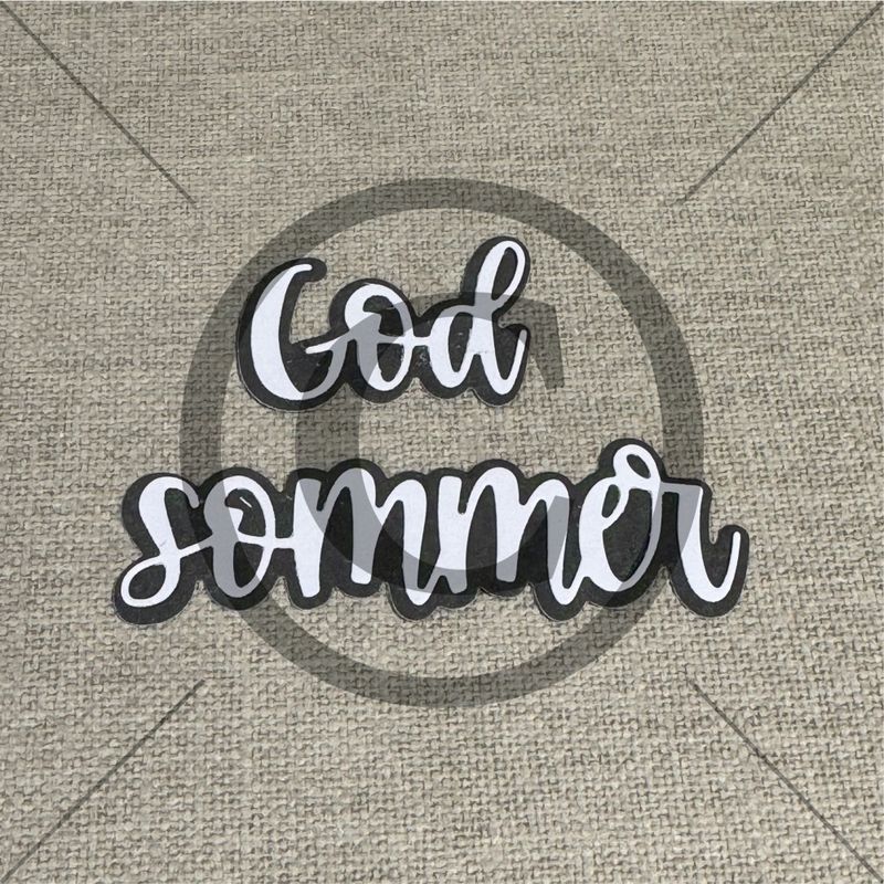 Papirdesign - God sommer Dies - Bilde 1