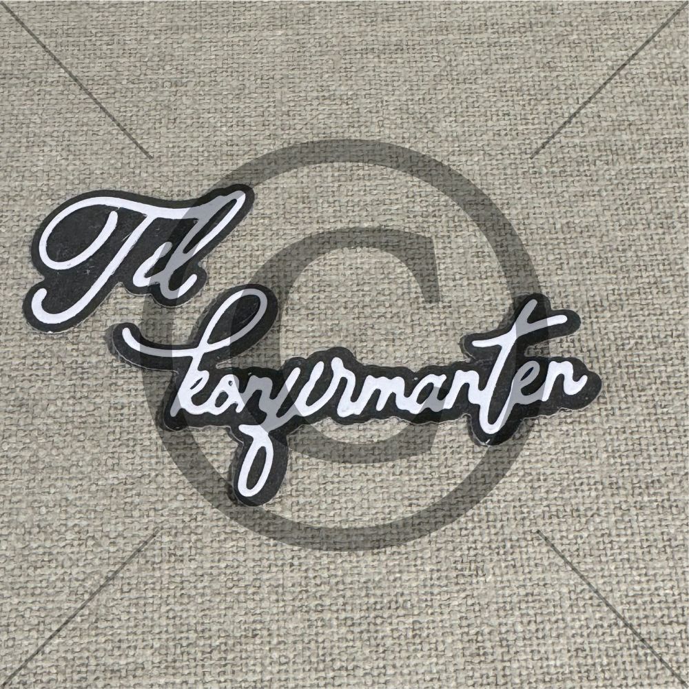 Papirdesign  Dies - Til konfirmanten 2 - Bilde 1