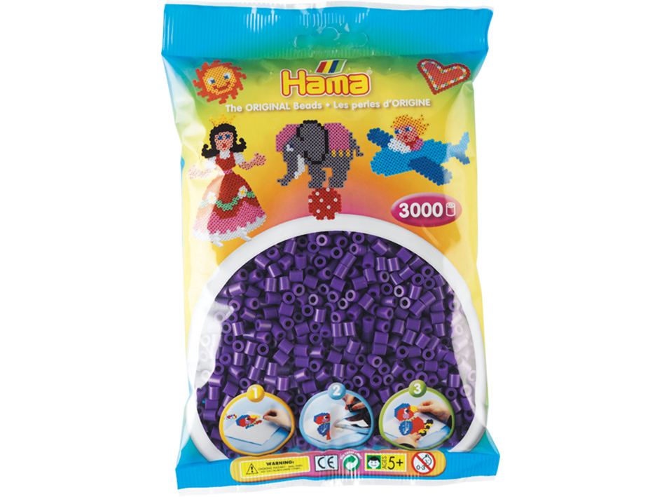 Hama Midi super 3000s – 07 Lilla - Bilde 1