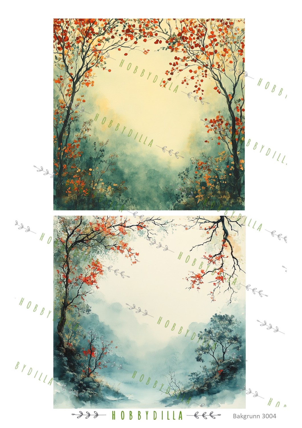 Motivark  Natur 3004 M Bakgrunn - Bilde 1