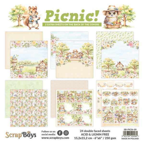 15521.jpg ScrapBoys Picnic! - 09 6x6 Blokk