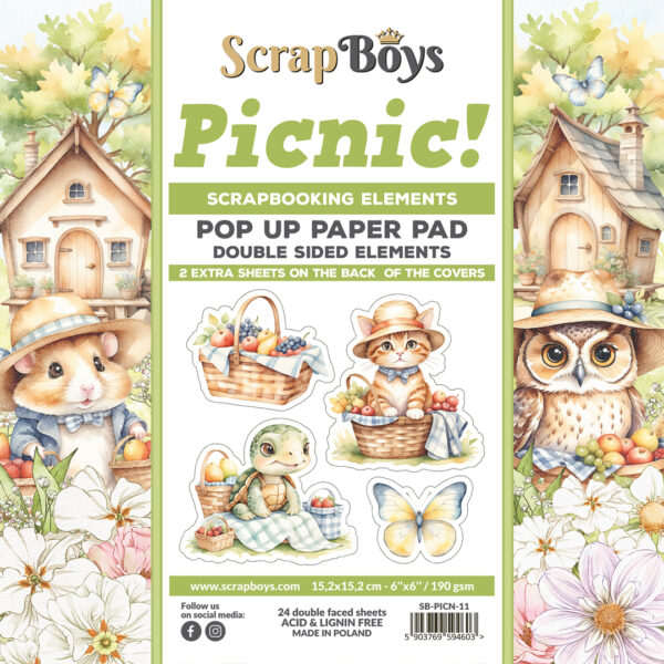 ScrapBoys Picnic! - 11 - Pop Up Blokk
