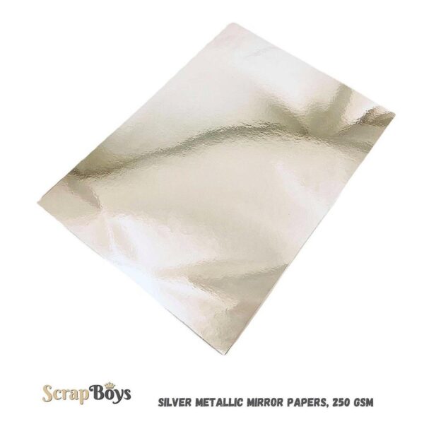 15533.jpg Scrapboys Sølv metallic A4