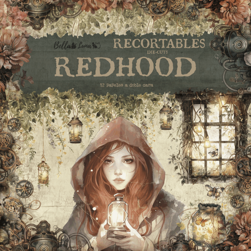 BellaLuna Redhood Cut-0uts Collection 8"x8"