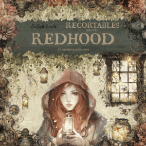 BellaLuna Redhood Cut-0uts Collection 8"x8" - Bilde 1