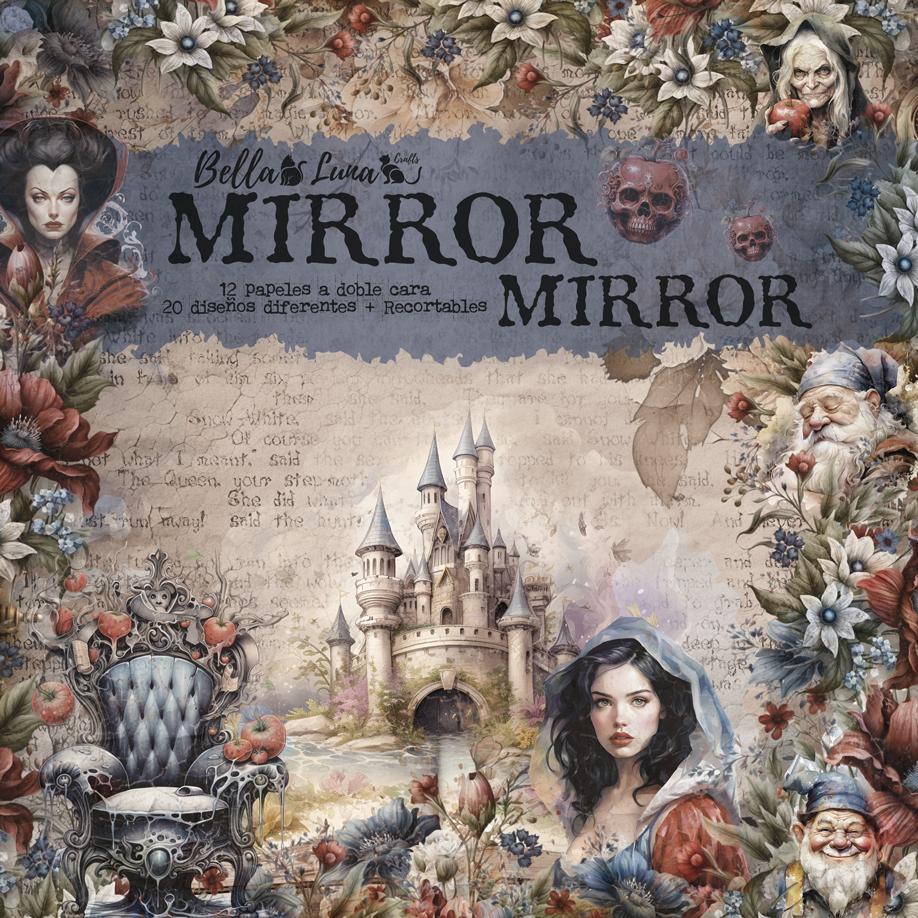 BellaLuna Mirror Mirror Collection 8"x8" - Bilde 1