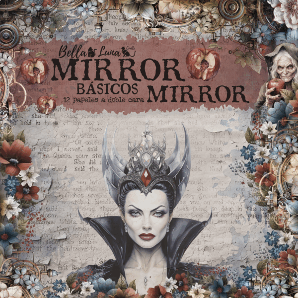 BellaLuna Mirror Mirror Basics Collection 8"x8"