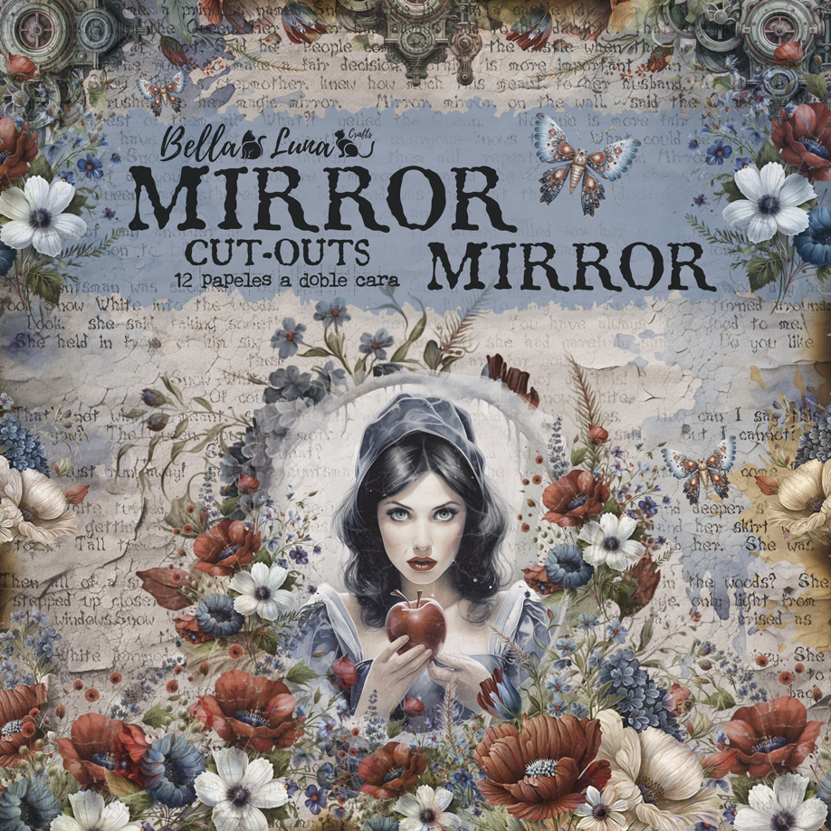 BellaLuna Mirror Mirror Cut-outs Collection 8"x8" - Bilde 1