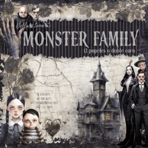 BellaLuna Monster Family Collection 12"x12" - Bilde 2