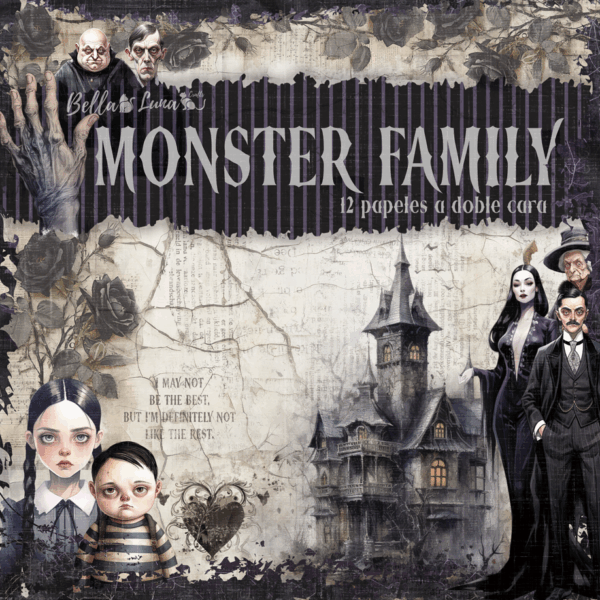 15576.png BellaLuna Monster Family Collection 8"x8"
