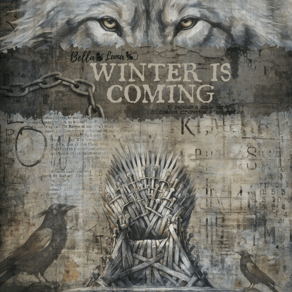 BellaLuna Winter is Comming Collection 12"x12"
