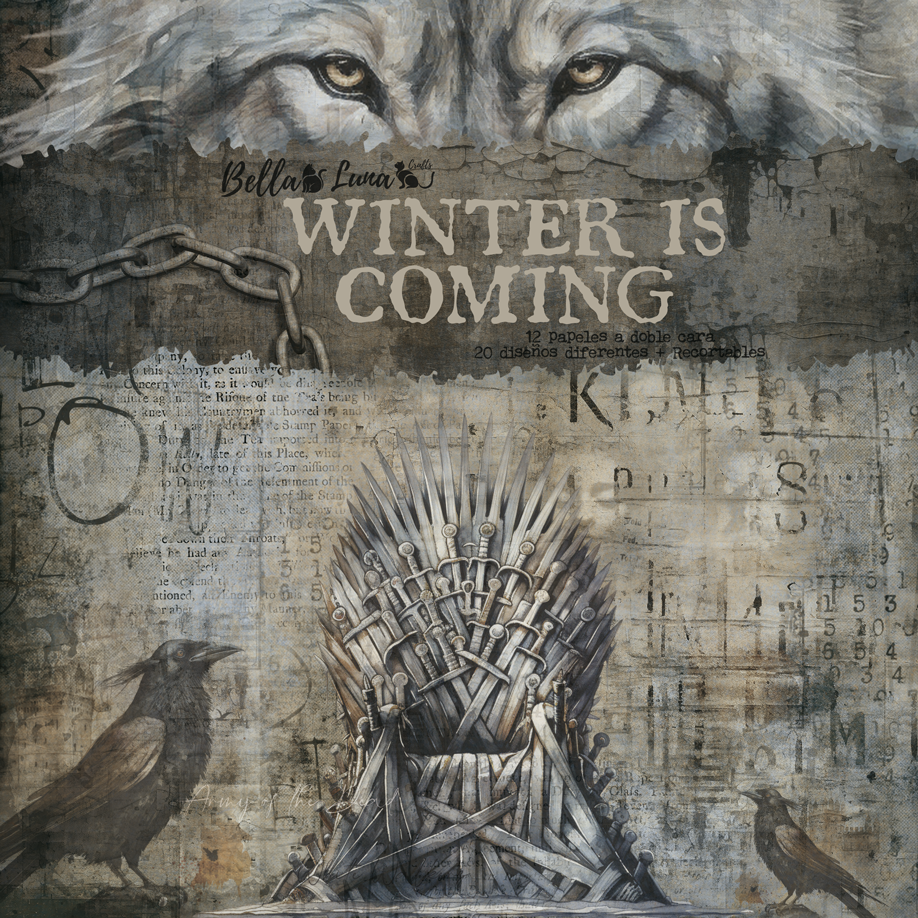 BellaLuna Winter is Comming Collection 12"x12" - Bilde 1