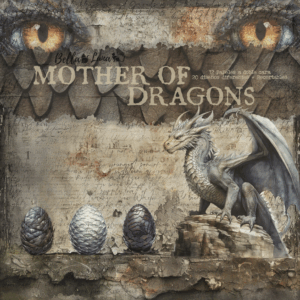 BellaLuna Mother of Dragons Collection 8"x8" - Bilde 2