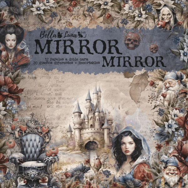 BellaLuna Mirror Mirror Collection 12"x12"