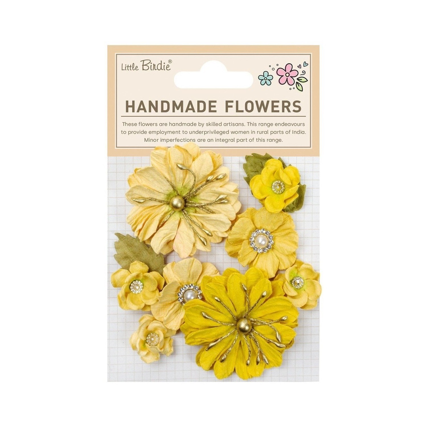 Little Birdie Liora Sunshine 10 stk - Bilde 1