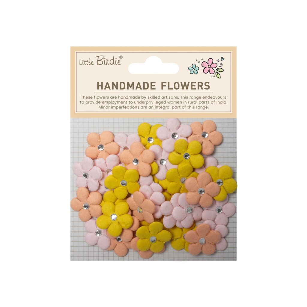 Little Birdie Daisies Sunny Rose 40 stk