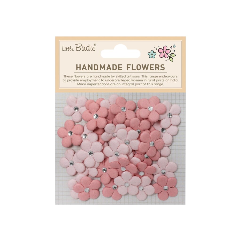 Little Birdie Daisies Precious Pink 40 stk