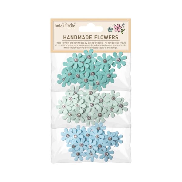 15764.jpg Little Birdie Luna Teal Vibes 45 Stk