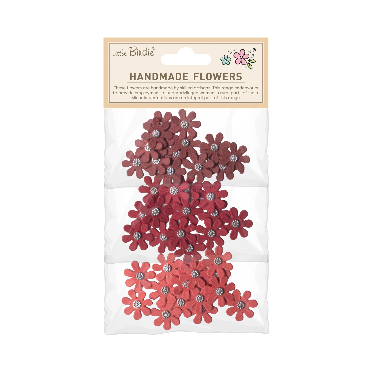 Little Birdie Luna Ruby Aura 45 Stk - Bilde 1