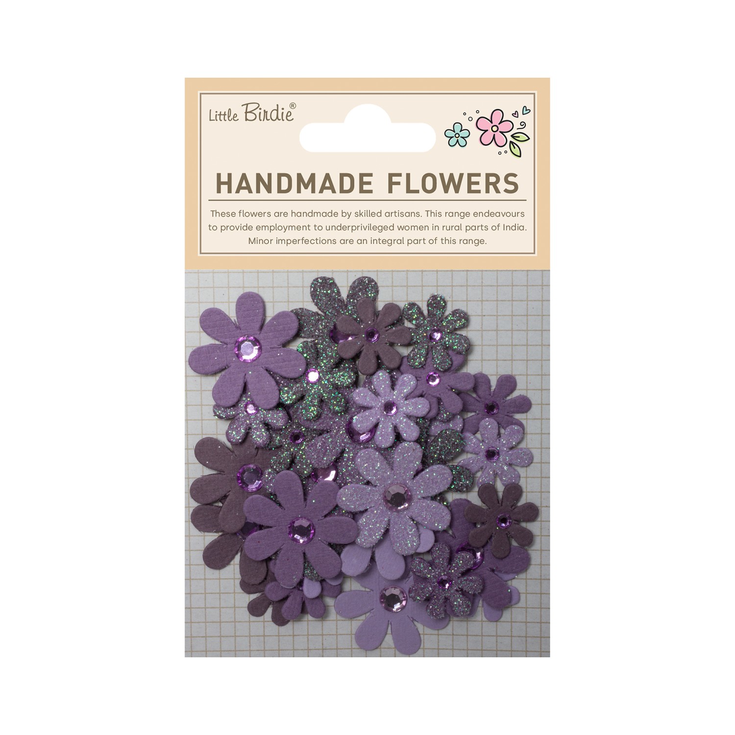 Little Birdie Sparkle Florettes Grape Surprise 30 Stk - Bilde 1