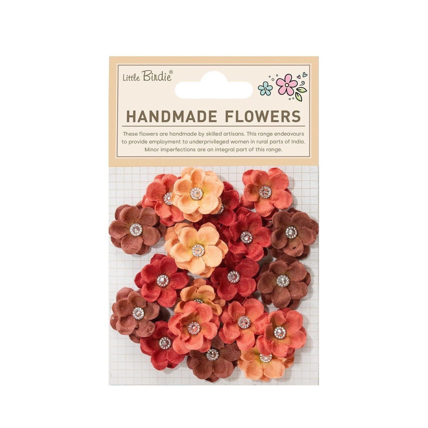 Little Birdie Twinkle Ruby Aura 20 Stk - Bilde 1