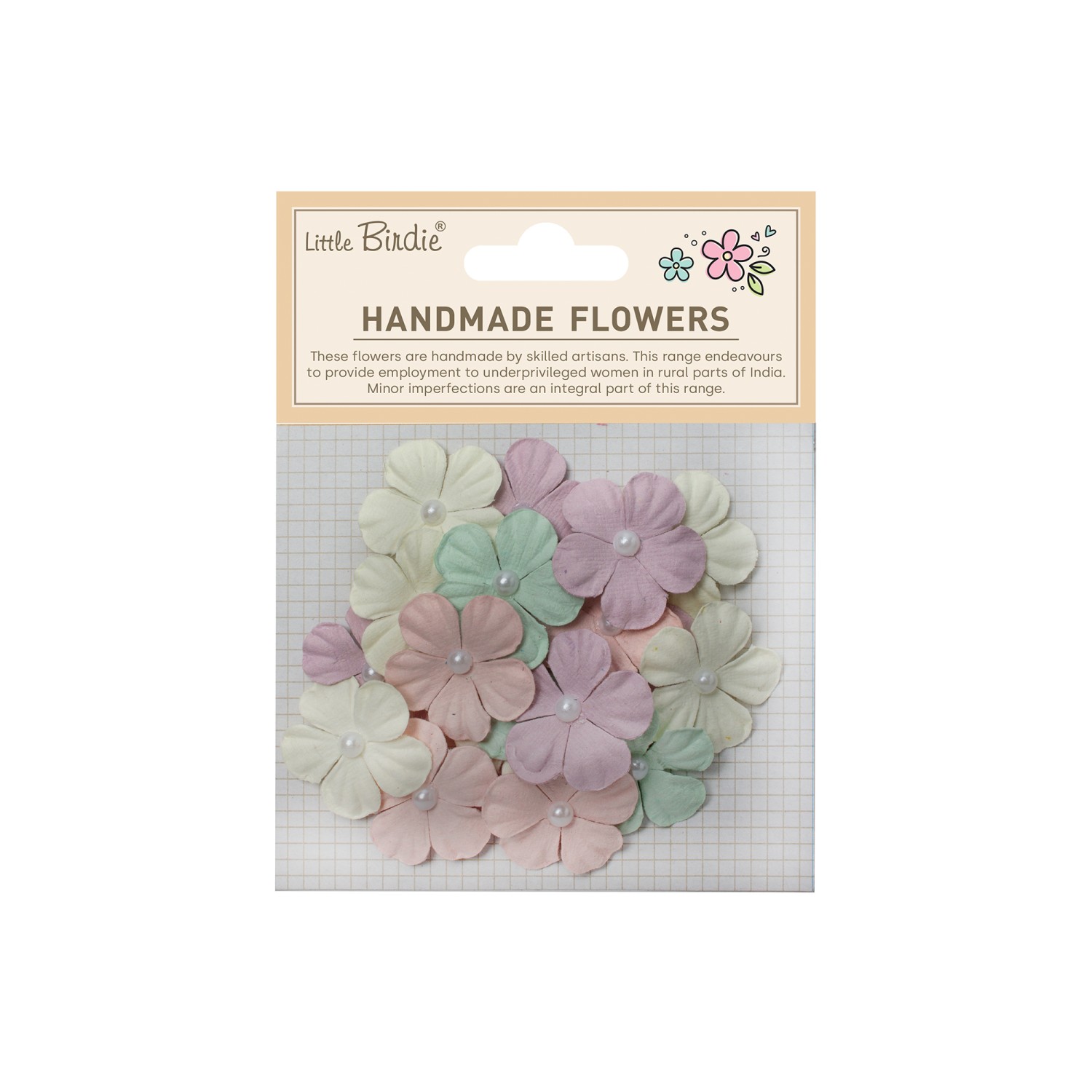 Little Birdie Pearl Petals Fairy Garden 30 Stk - Bilde 1