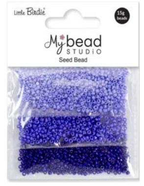 Little Birdie Rocailles Perler Lilla  3 X 5g