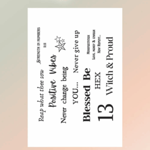 Leesa Magical Maker Words and Affirmations - Bilde 1