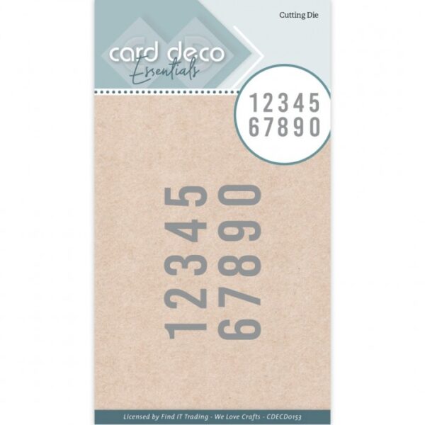 Card Deco Essentials Dies - Numbers