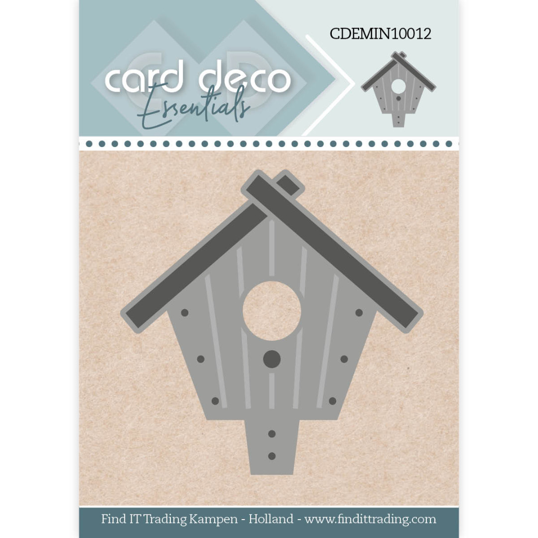 Card Deco Essentials Mini Dies - Fuglehus - Bilde 1