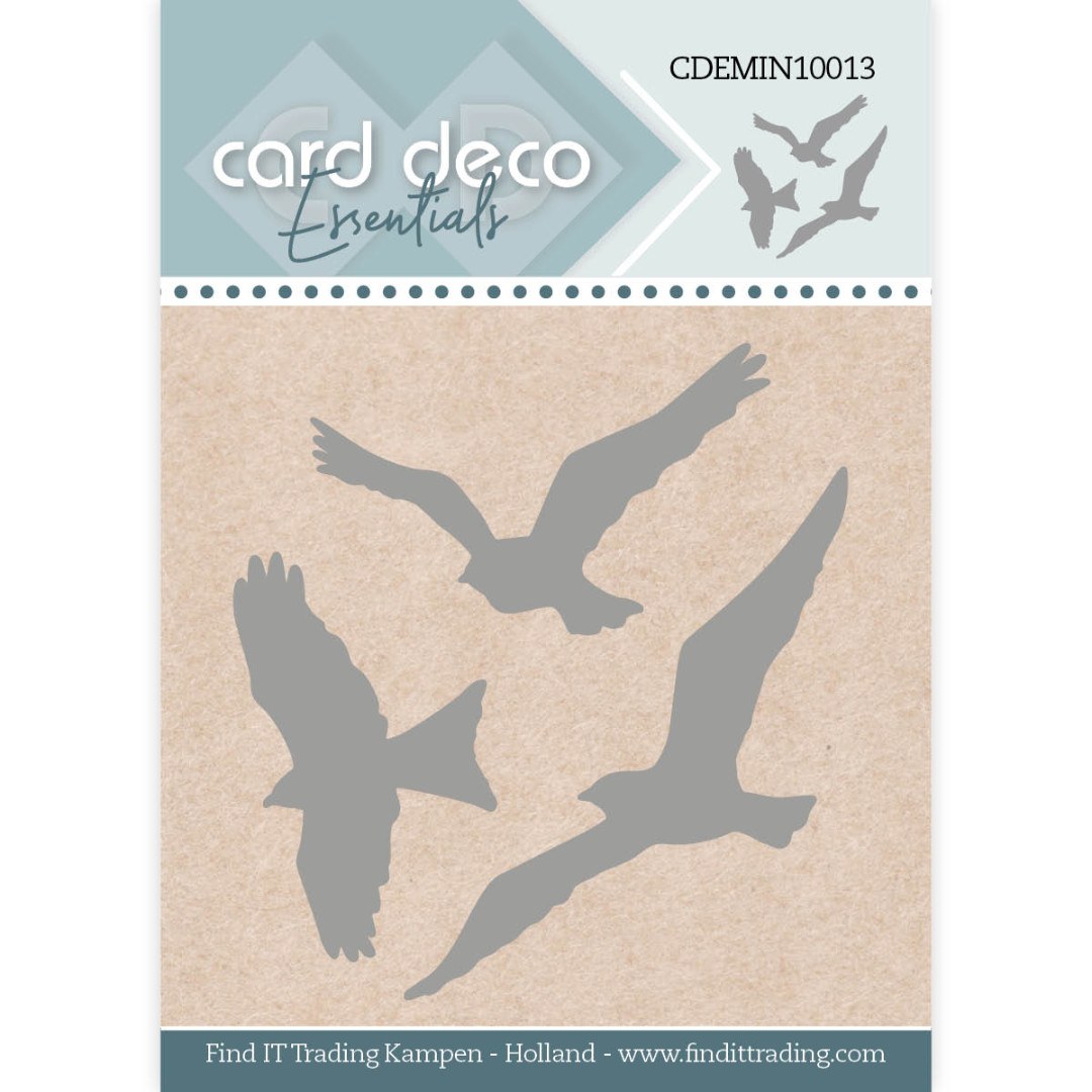Card Deco Essentials Mini Dies - Fugler - Bilde 1
