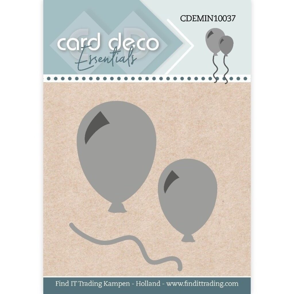 Card Deco Essentials Mini Dies - Ballonger
