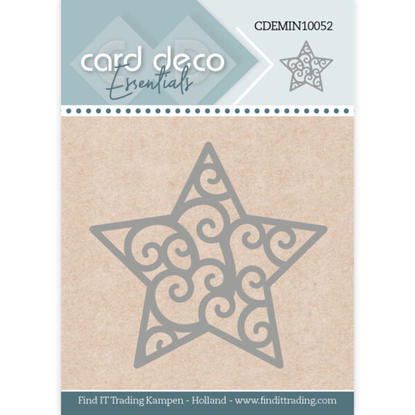 Card Deco Essentials Mini Dies - Julestjerne