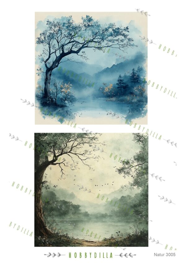 Rispapir A4 Natur 3005 Bakgrunn