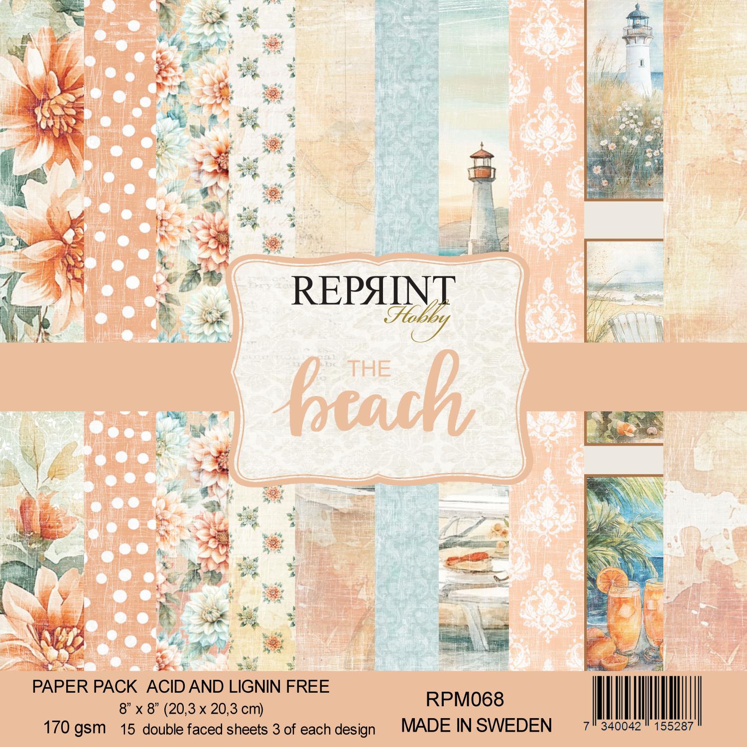 Reprint - The Beach 8x8 Blokk - Bilde 1