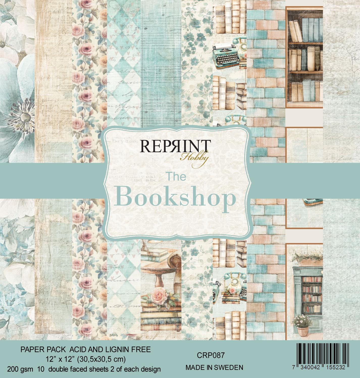 Reprint - The Bookshop 12x12 Blokk - Bilde 1