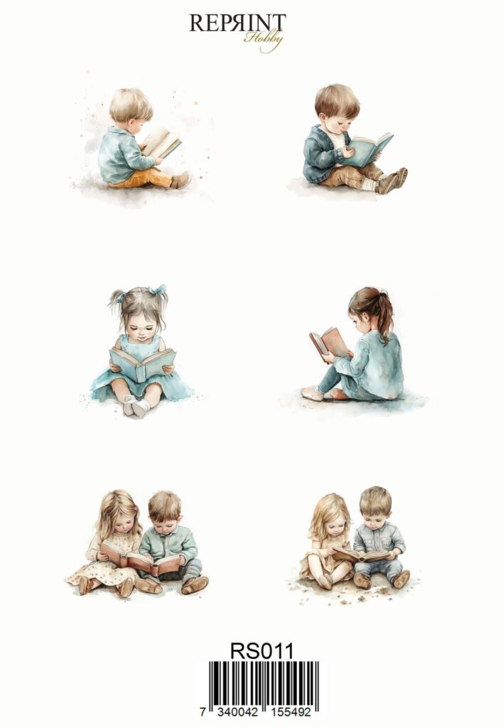 Reprint - The Bookshop - Barn Leser Klistremerker