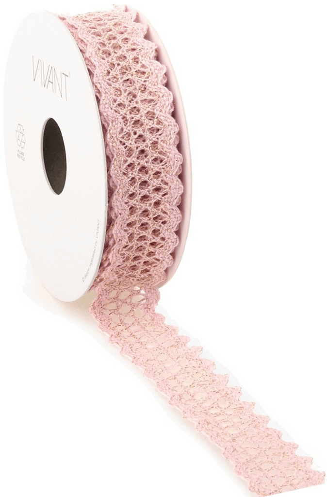 Blonde Rosa Med Innslag Av Gull 25mm