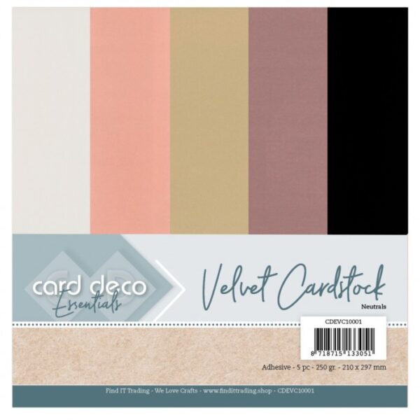 Velvet Cardstock Neutrals