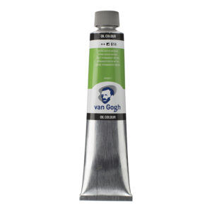 Van Gogh Olje 200ml 614 Permanent Green Medium - Bilde 2