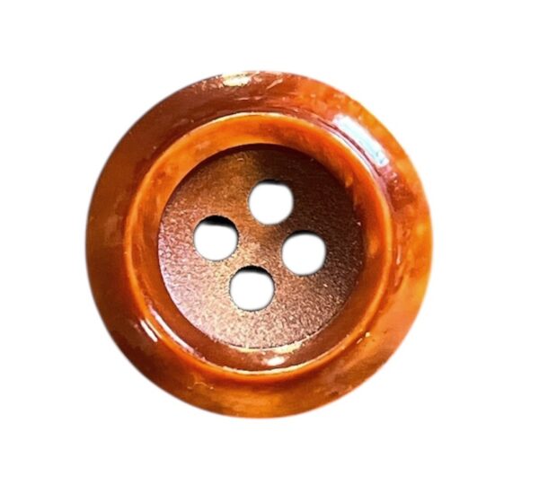 Knapp 4 hulls 17 mm Brun