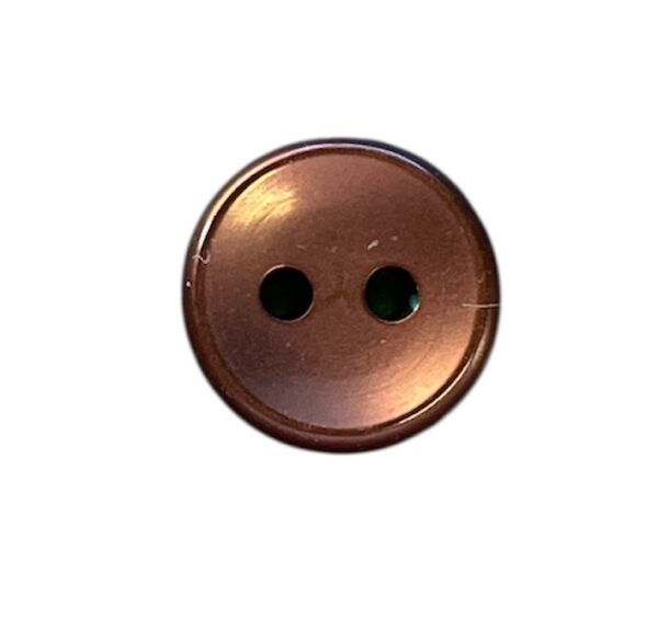 Knapp 2 hulls 10 mm Brun