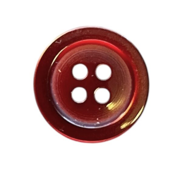 Knapp 4 hulls 15 mm Burgunder