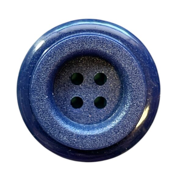 Knapp 4 hulls 25 mm Mørk Blå