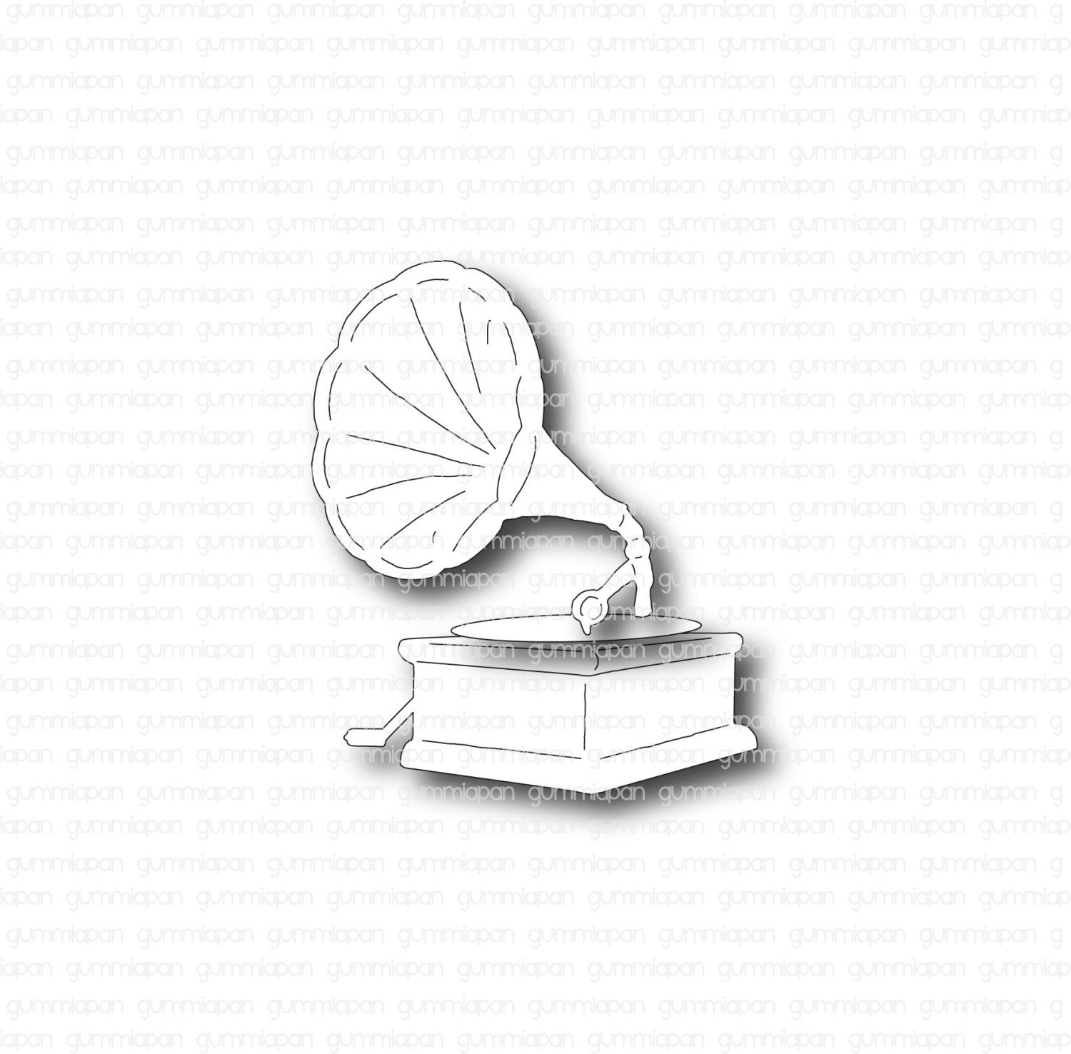 Gummiapan Dies Grammofon - Bilde 1