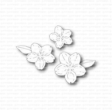 Gummiapan Dies Blomster Og Blad